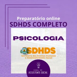 Preparatório – SDHDS Fortaleza – Psicologia